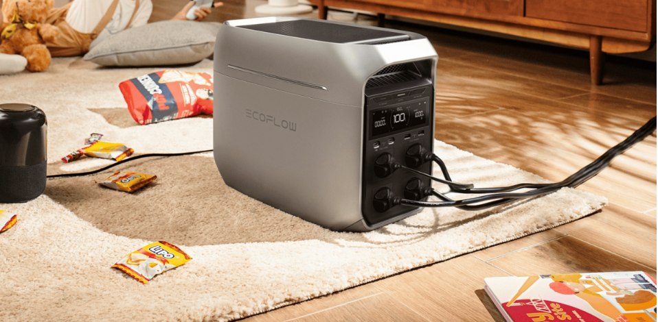 nabijeci stanice Ecoflow Delta 3 plus v dome